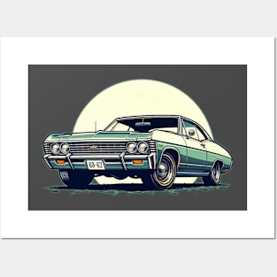 60s Chevy Impala Posters and Art